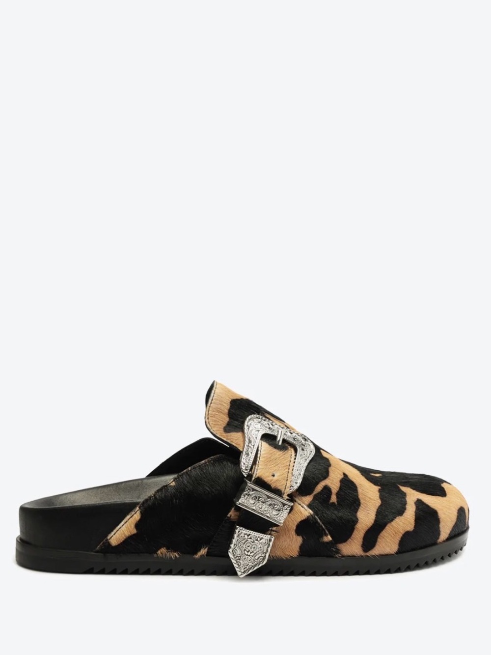 SCHUTZ Grace Calf Hair Clog